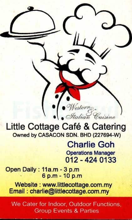 Little Cottage Cafe Catering Business Card Directory In Malaysia